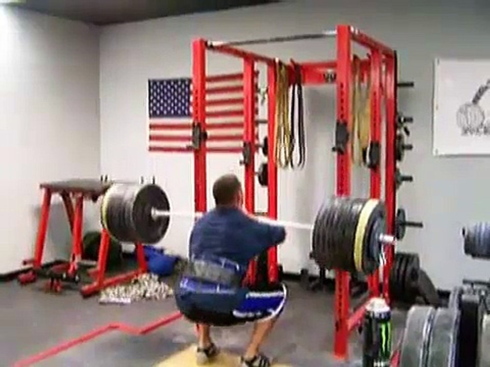 Kevin front Squats