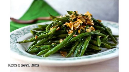 green beans garlic