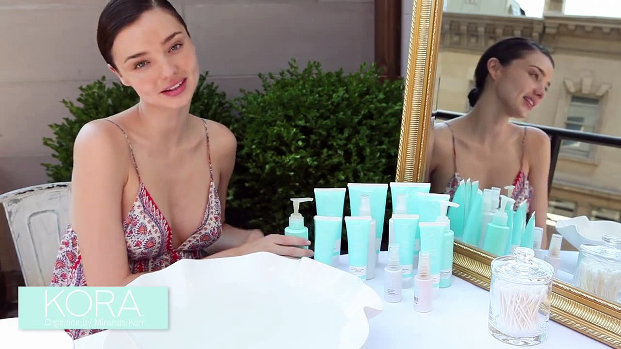 KORA Organics by Miranda Kerr - How To Use Foaming Cleanser