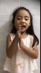 Funny kid singing khmer song "sart Chea nich"
