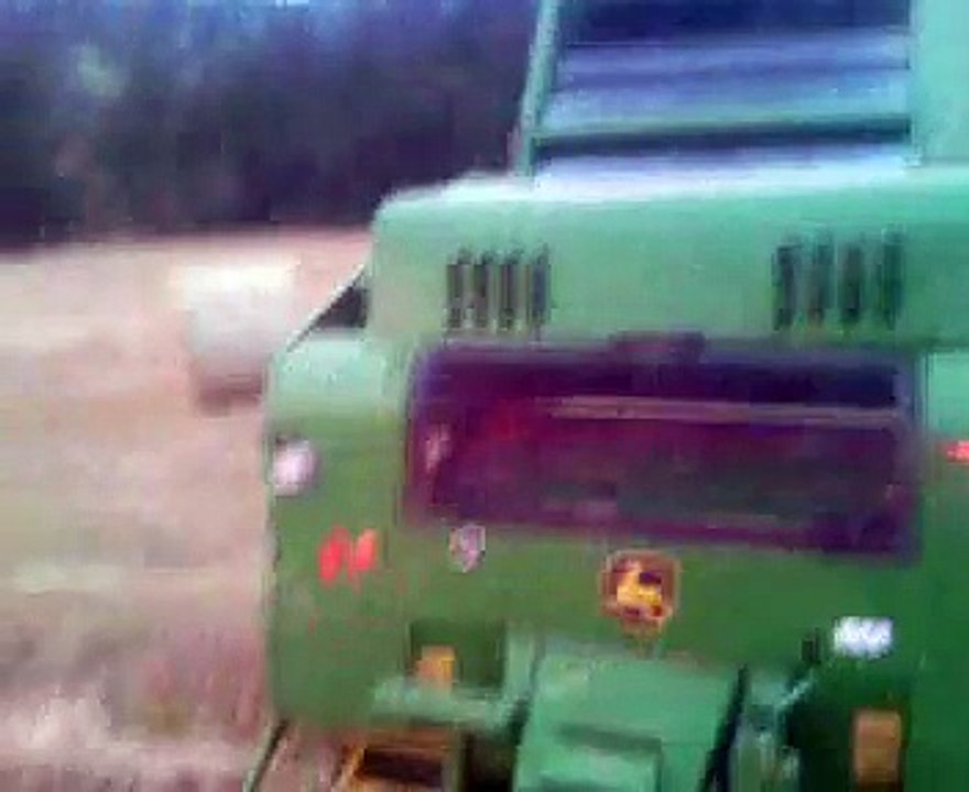 baling with 578 and 6430 john deere