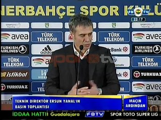 Ersun Yanal: "Kazanma arzumuz çok önemliydi"