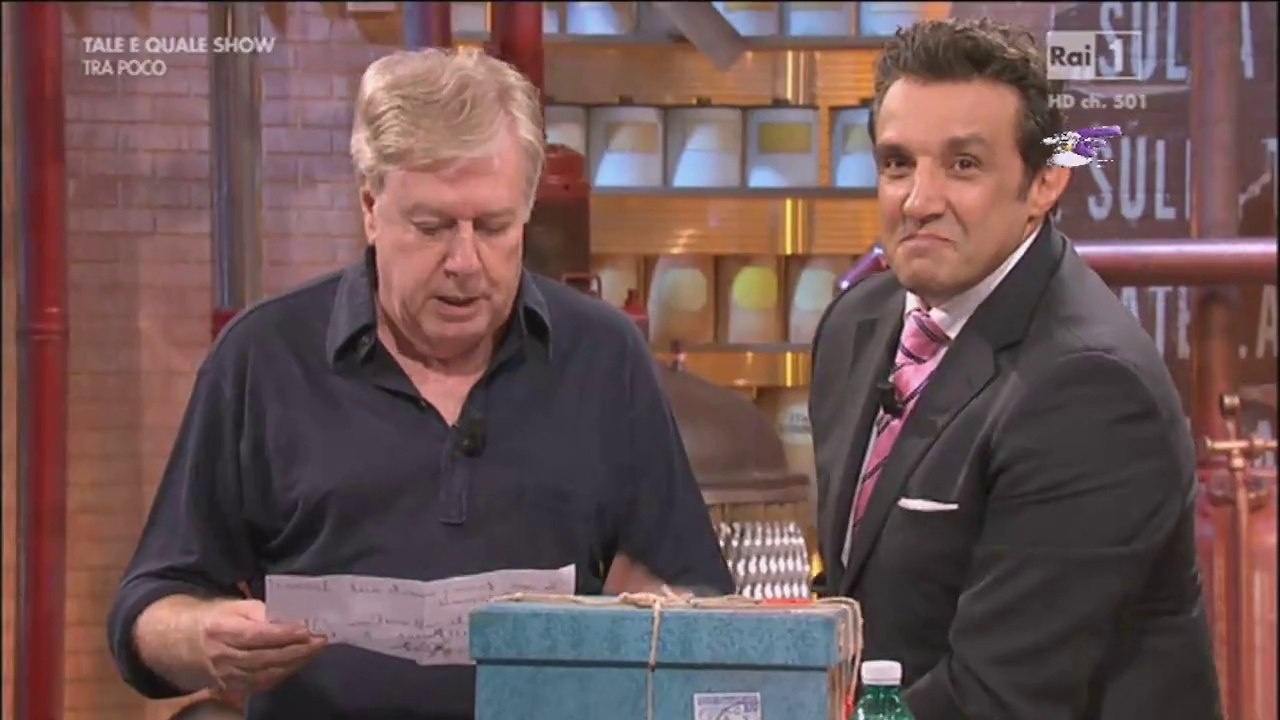 Claudio Lippi ospite di Flavio Insinna ad Affari Tuoi