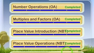 How to solve ‘Decimals and Fractions’ math question of 4th Grade Math - iPhone/ iPad app by LogTera.