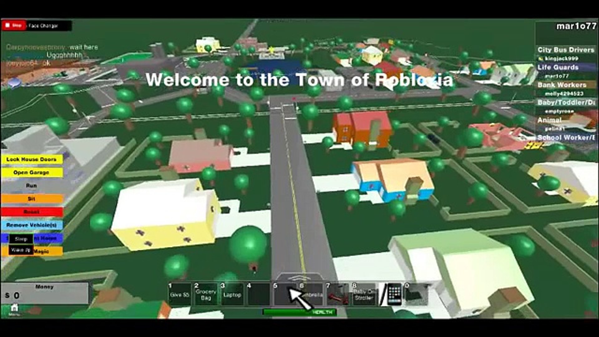 Mar1o77 Playing Have A Family In The Town Of Robloxia Video - city robloxia