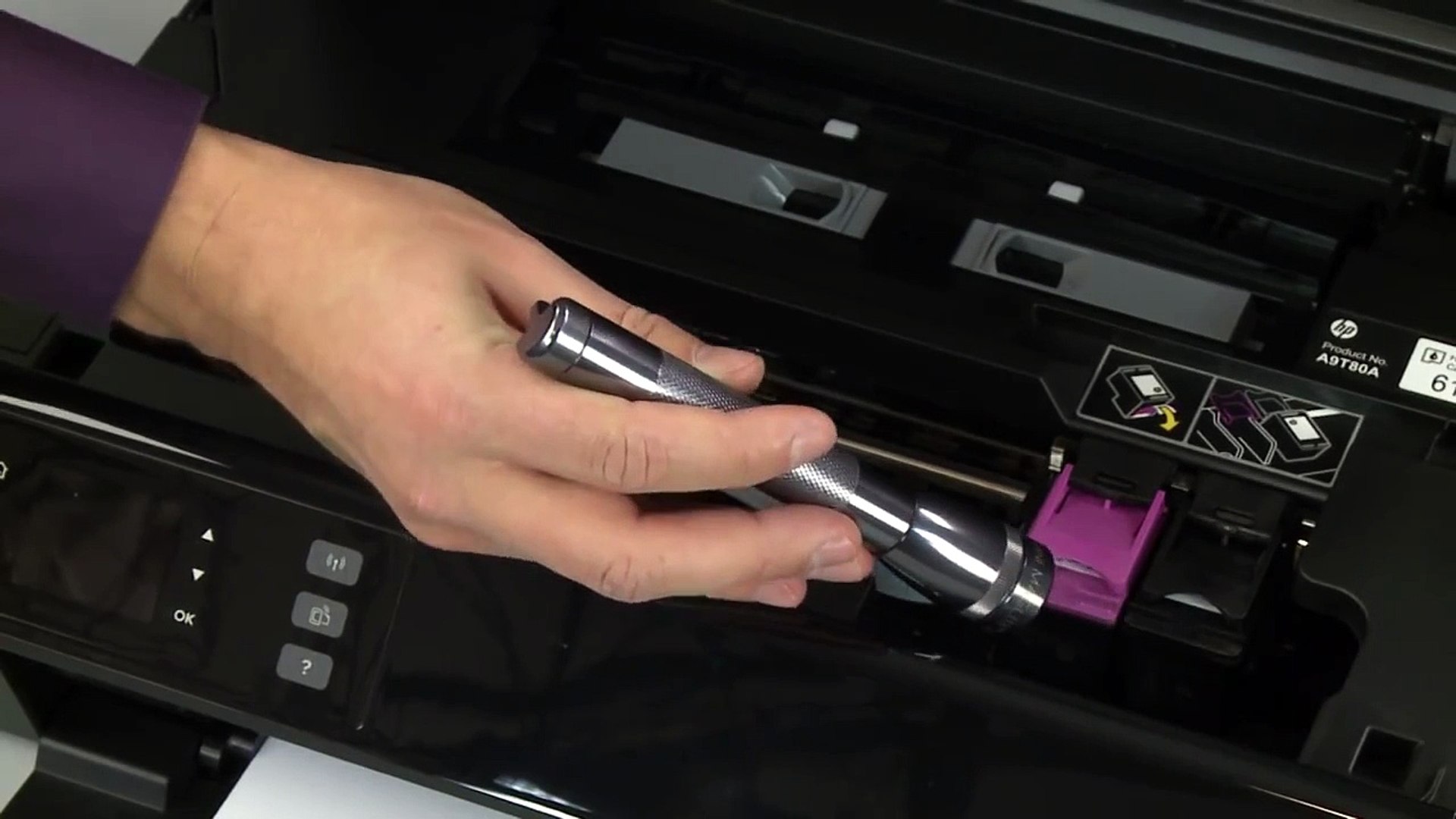 Fixing a Carriage Jam - HP Envy 4500 e-All-in-One Printer