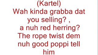 Vybz Kartel Ft. Popcaan - Hot Grabba (LYRICS)