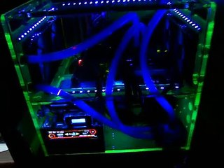 High End Gaming rig | Gaming PC UV Watercooling | Danger Den