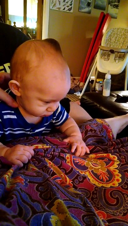 Baby Miles cute and just funny