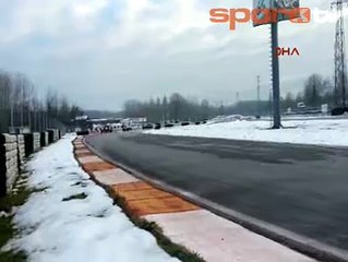 Kenan Sofuoğlu antrenmanda korkuttu