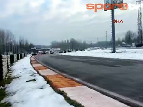 Kenan Sofuoğlu antrenmanda korkuttu