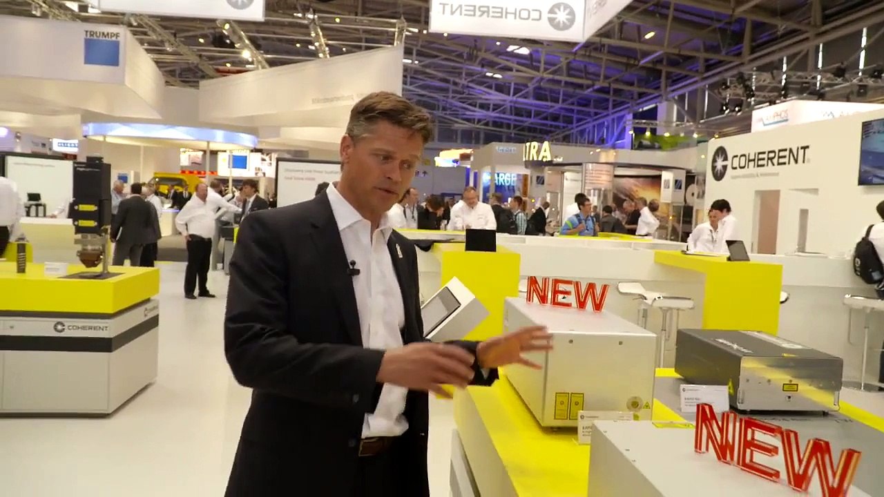 Coherent Booth Overview - Lasers World of Photonics, Munich, June 2015