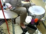 ジャズドラム（Buddy Rich Snare Drum、Ｋシンバル、Wavedrum、LPカウベル）
