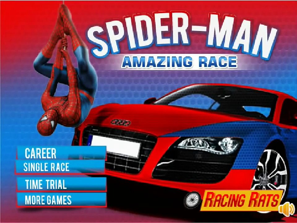 Spiderman Car Racing Games For Kids - Gry Dla Dzieci