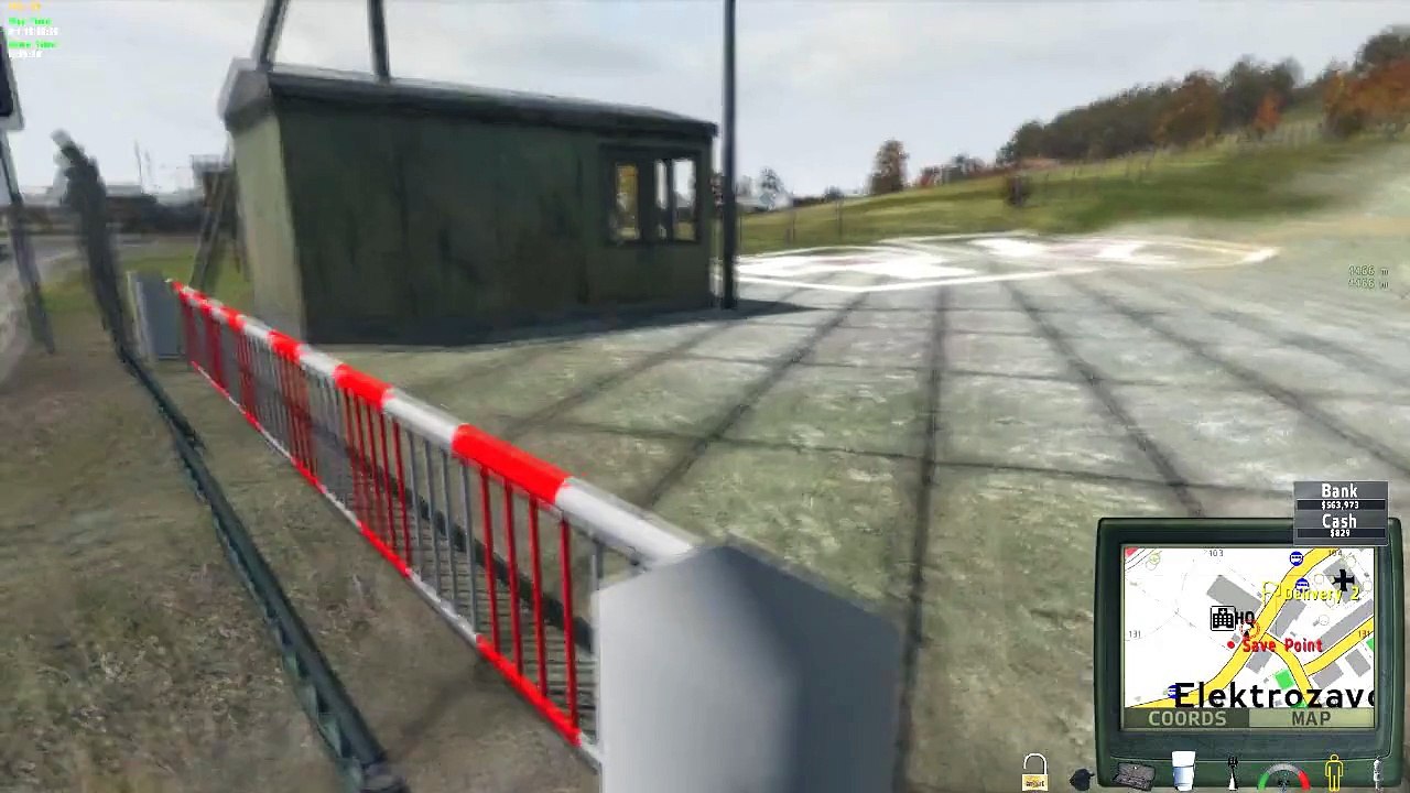 City Life RPG - cop speeding past Elekctro