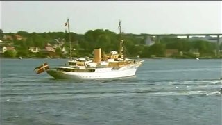 Arriving at Svendborg - Crown Princely Family Summer Cruise (2008)