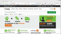 How to change your GoDaddy Domain Name Servers DNS