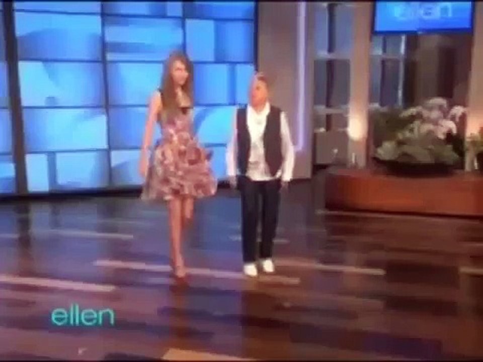 Taylor Swift at The Ellen Show
