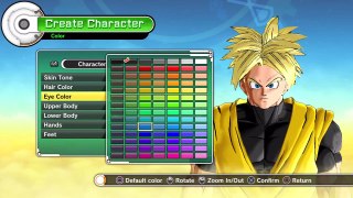 Dragonball Xenoverse Cloud Strife Custom Character