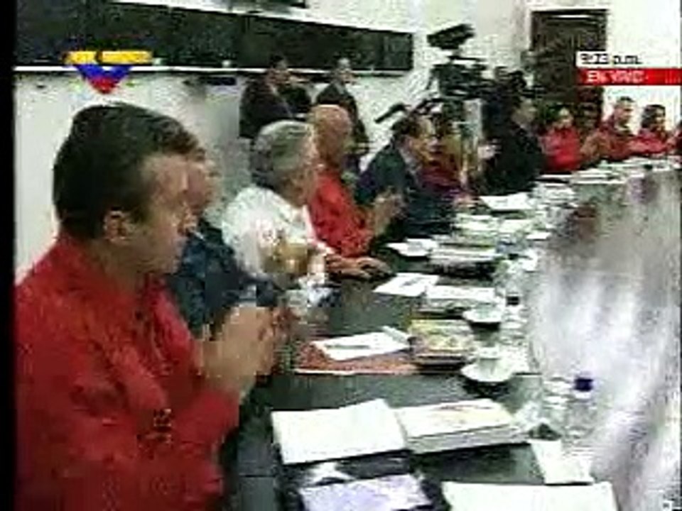 3 Presidente chavez Lineas estrategicas de accion politicas desde palacio de Miraflores