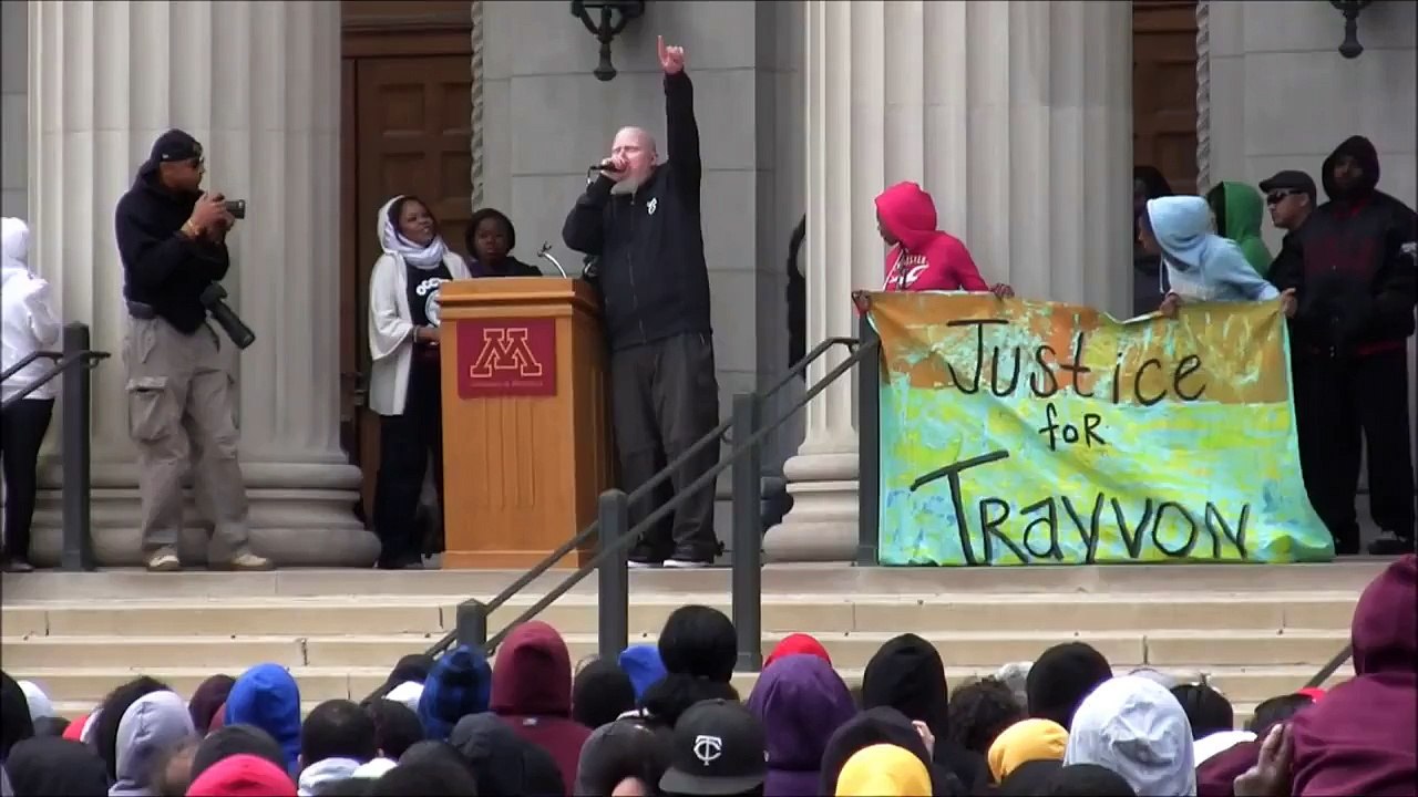 Brother Ali Speaks at Million Hoodie March - Treyvon Martin Rally