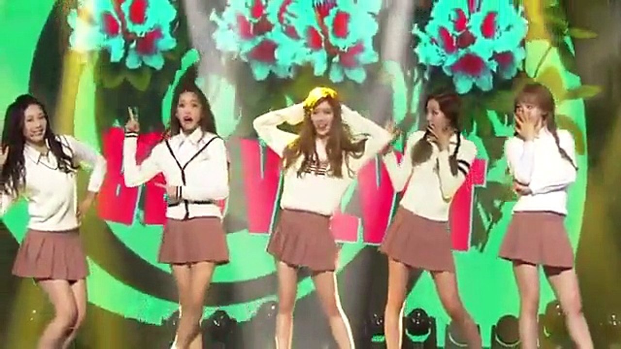 150911 레드벨벳 Red Velvet - Huff n Puff + Dumb Dumb (Comeback Stage) @ Music Bank
