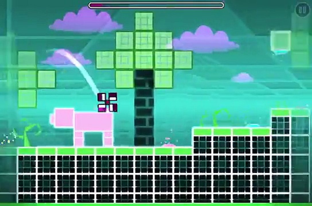 Geometry dash - auto minecraft