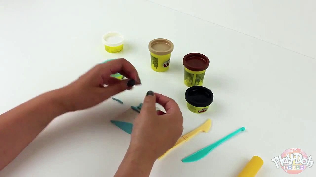 ♥ Play Doh Milk and Cookie Cute Couple Plasticine Creation