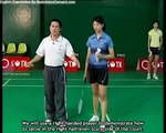03 Chen Weihua Badminton Training - Service Technique (1) Forehand Deep Serves (English Subtitles)