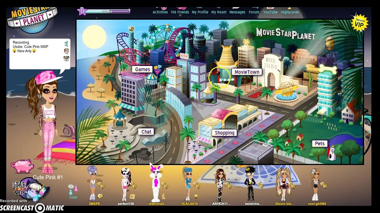 Random Time with Cute Pink