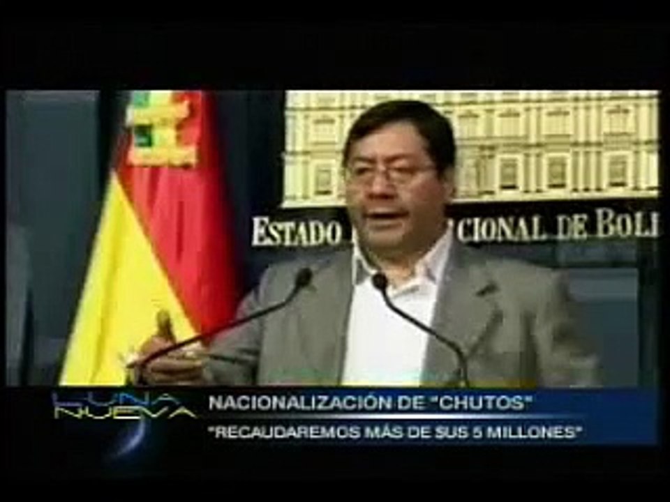 Evo promulga ley de legalización de autos chutos