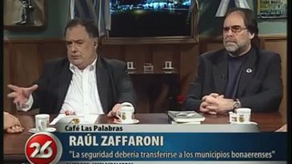 Raúl Zaffaroni en Café Las Palabras 01 10 parte 3