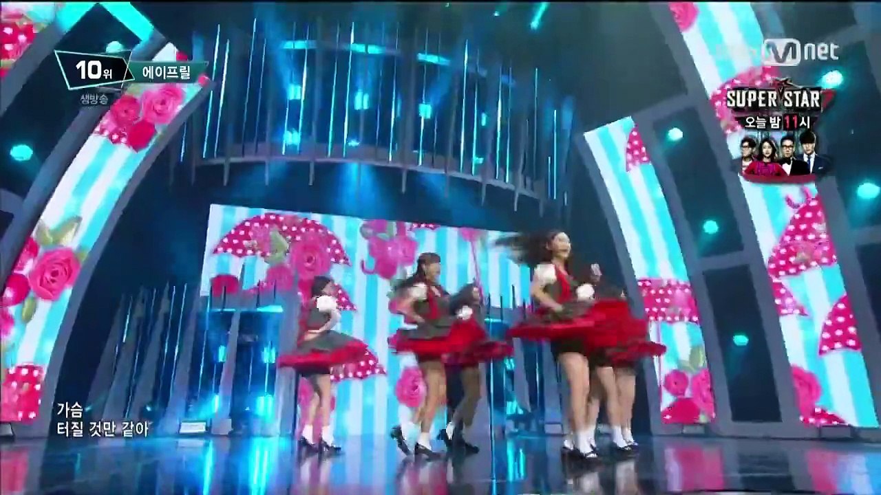 150910 APRIL (에이프릴) - Dream Candy (꿈사탕) @ 엠카운트다운 M! Countdown [1080p]