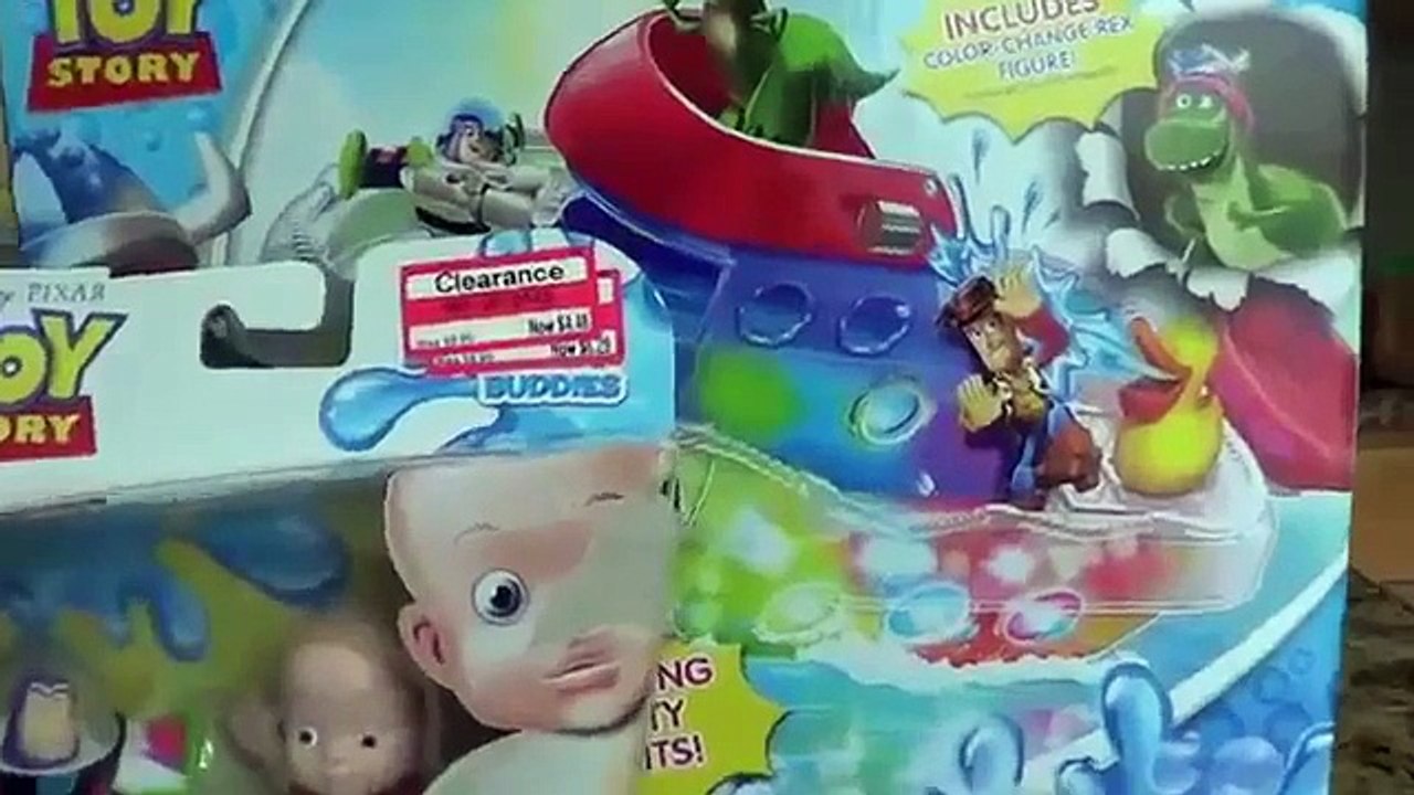 Color Splash Buddies Lotso Bear, Ken, Partysaurus Rex Boat Color Changers Toy Story 3 Toys