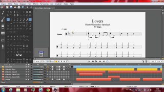 Naruto Shippuuden 9th Opening - Lovers「ラヴァーズ」(Guitar Pro 6)