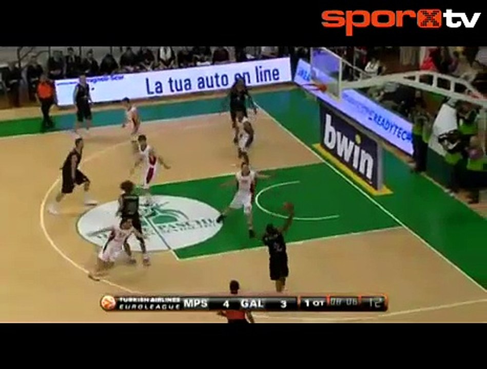 Galatasaray'ın gücü yetmedi | Montepaschi Siena 103-77 Galatasaray MP