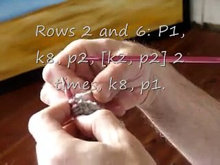 How to Knit a Scarf: Double Basket Weave 1 of 2