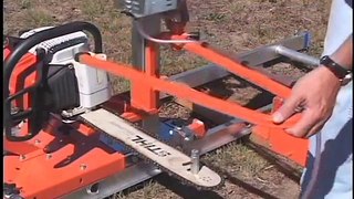 Mill Lumber with Your Chainsaw - Norwood PortaMill Chainsaw Sawmill - Portable Chain Saw Mill