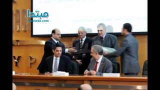 «محلب» يشهد توقيع بروتوكولات تعاون بين وزارة الاتصالات وشركات تكنولوجيا المعلومات
