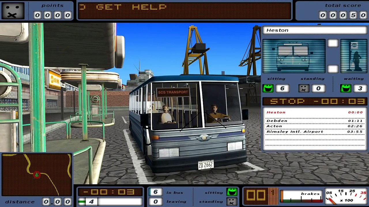 Bus Driver: Bus 35 - Towards Airport