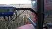 Running a grain cart in corn with Google Glass 2