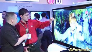 CES 2009: LG show us their new TV technology