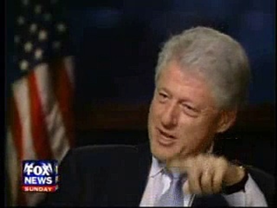 Chris Wallace Interviews Bill Clinton Part 2