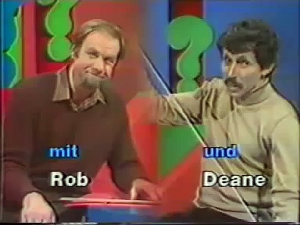 Intro "Curiosity Show" (deutschspr. TV, Ende 80er-Jahre)