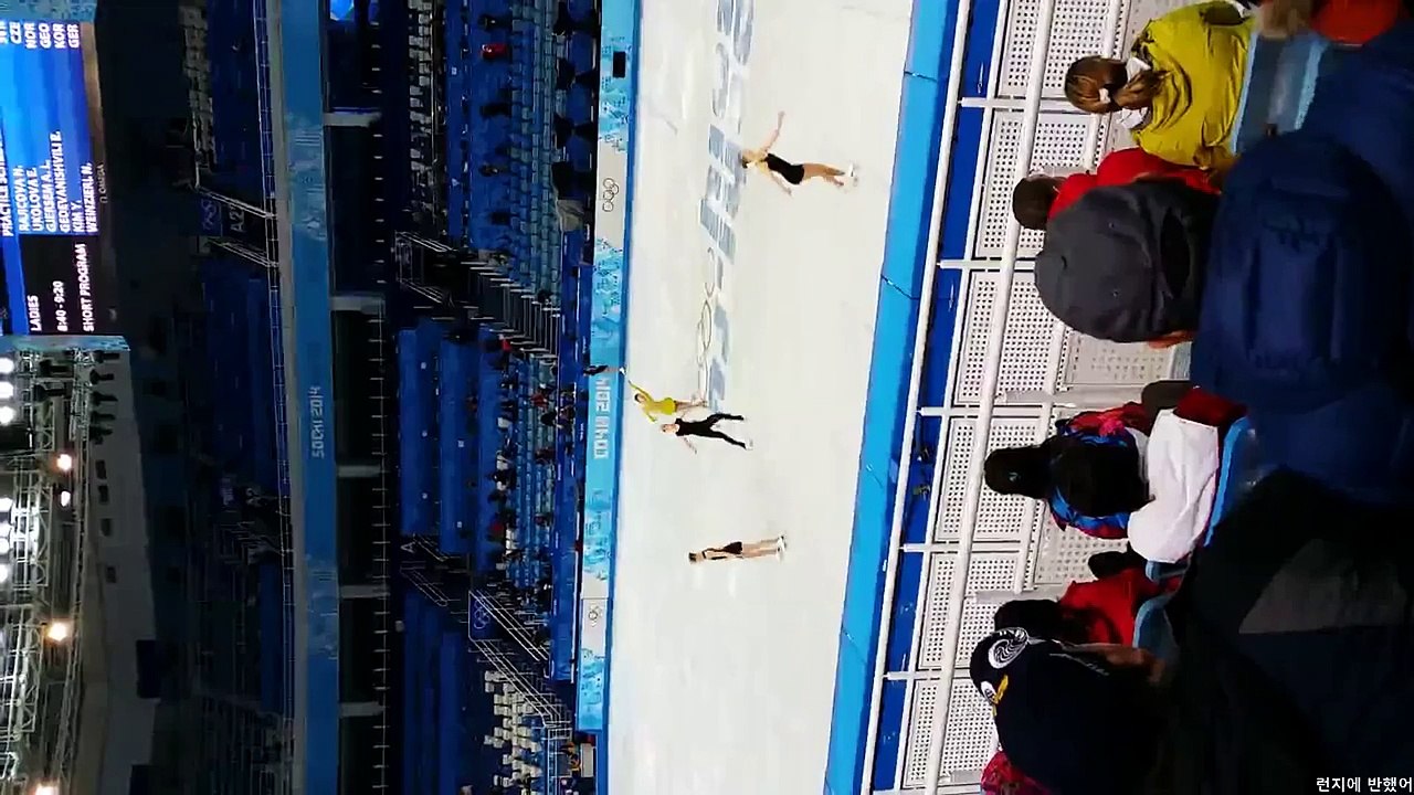 2014 Sochi Olympic 김연아 Yuna Kim SP Dress rehearsal Fancam (드레스 리허설)