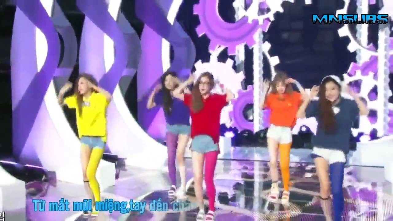 [Vietsub] 150911 Music Bank - Dumb Dumb @ Red Velvet (레드벨벳)'s Comeback Stage