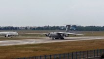Pakistan Air Force Ilyushin Il takes off from Istanbul Airport