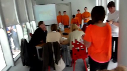 Présentation devant le jury des mini-entreprises