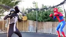 Spiderman vs Black Spiderman   Real Life Superhero Battle   Boxing Fight