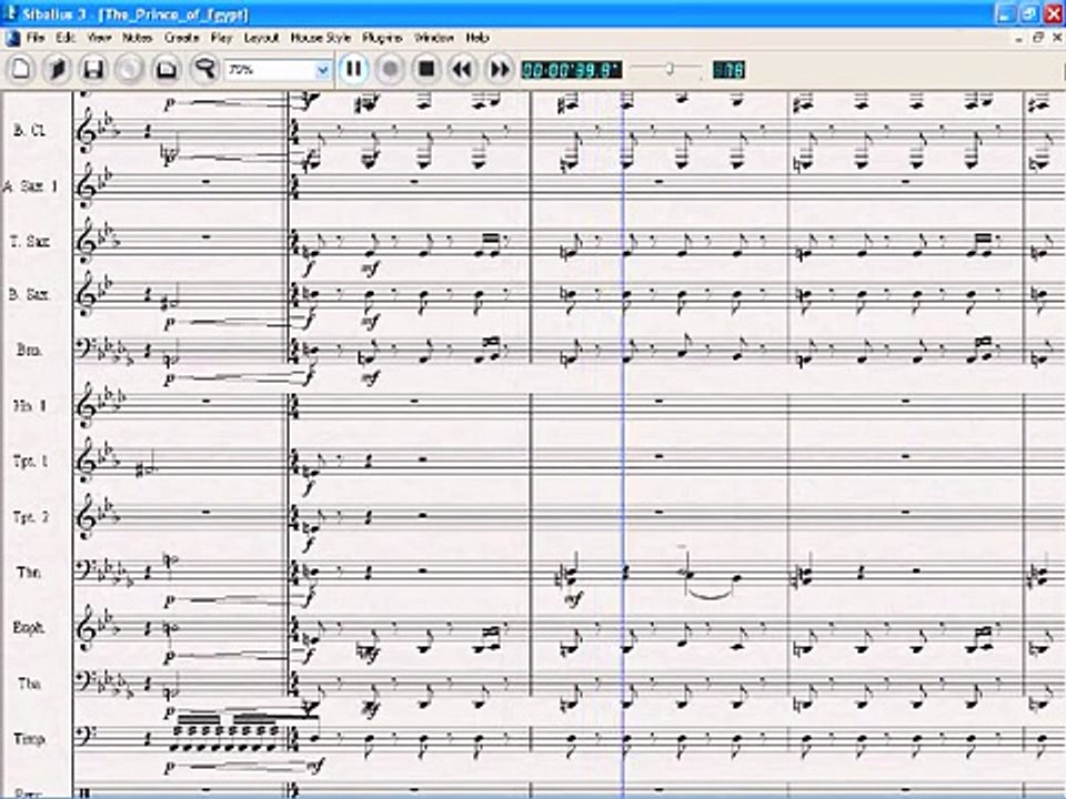 The Prince of Egypt in Concert Band